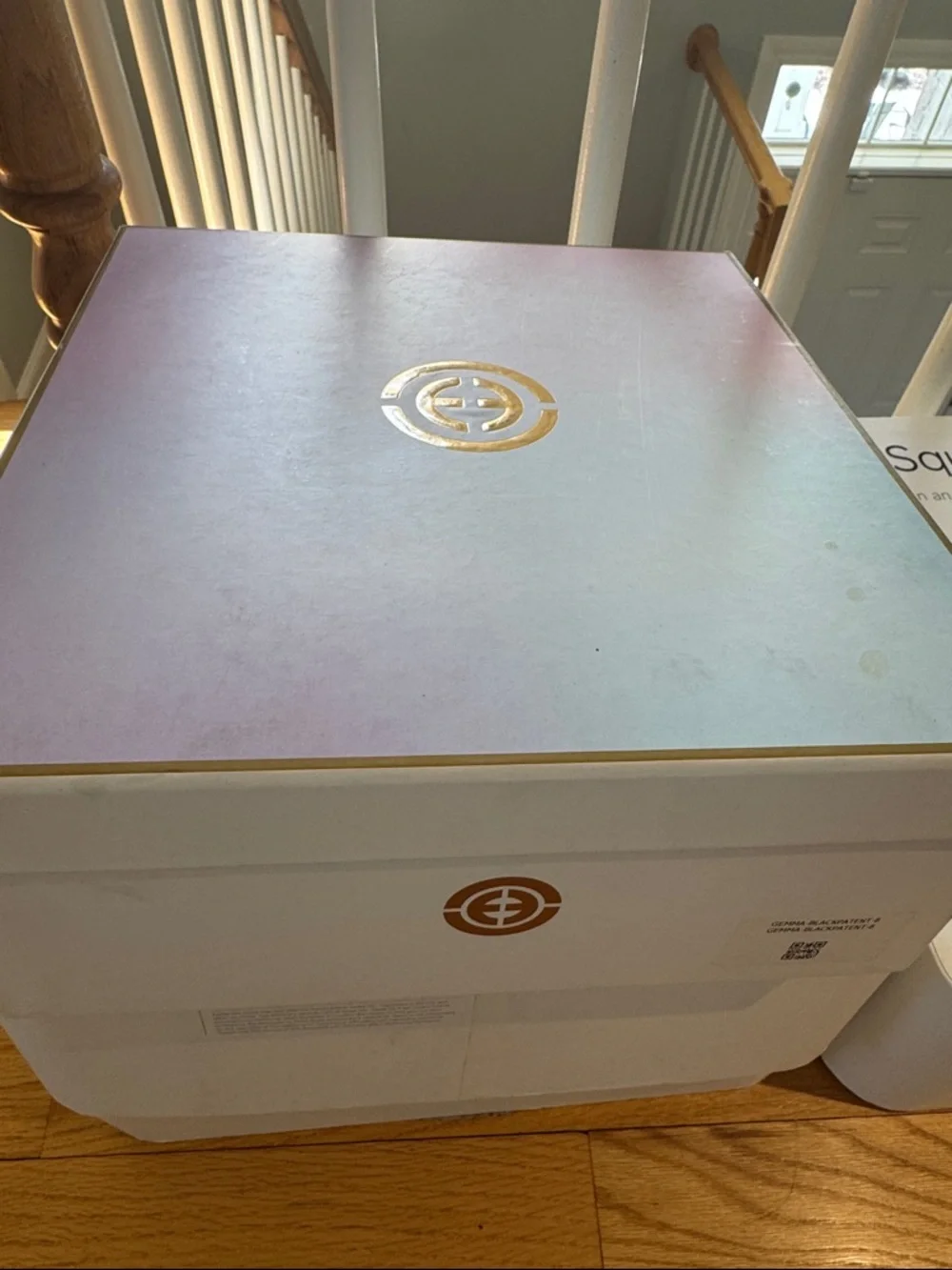 Cecelia NY Gemma Black Patent Platform Boots sz 8 - Picture 5 of 8